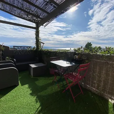Real Cocoon In Height Magnificent Sea View Hyeres